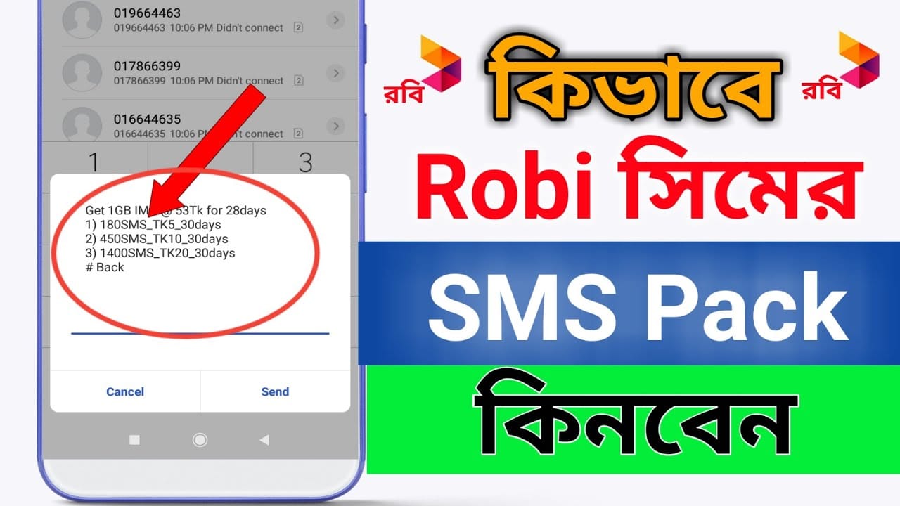 Robi SMS buy Code 2021: How to buy Robi SMS Pack